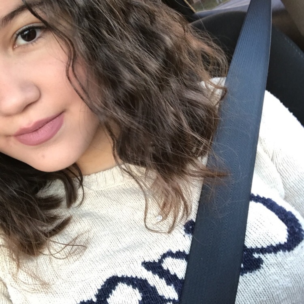 A sweater! Comfy!